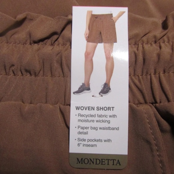Mondetta Ladies' Woven Short XXL New Brown - Picture 5 of 9